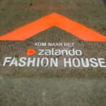 zalando fashion house krijt graffiti
