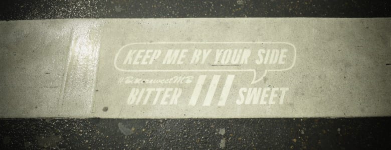 reverse graffiti bitter sweet