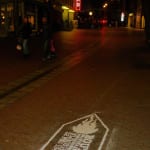 route nijmegen krijt graffiti