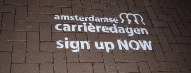 krijt graffiti straat